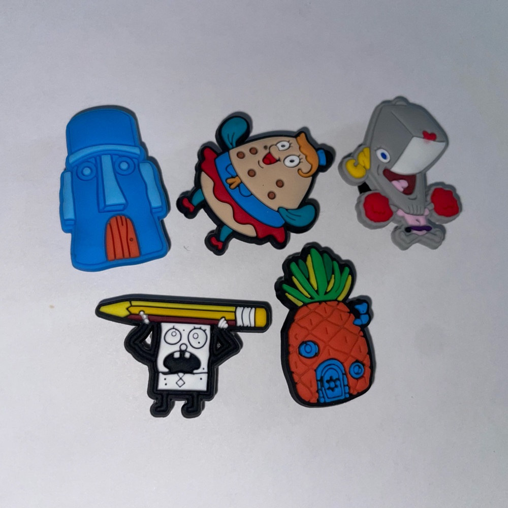 SpongeBob croc jibbitz